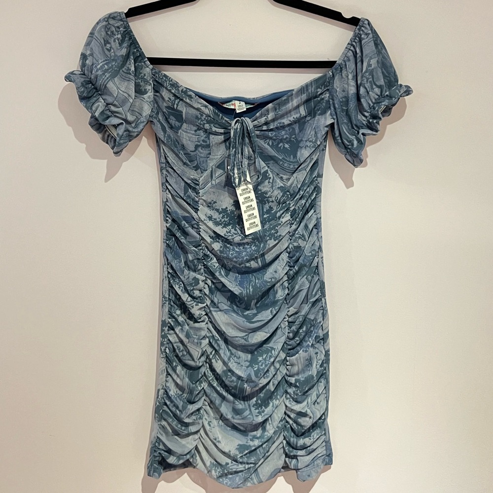 BNWT UO ruched bodycon dress